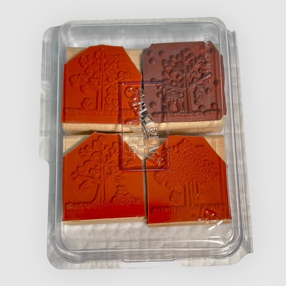 Stampin Up A Tree for All Seasons Set of 4 - Picture 2 of 3